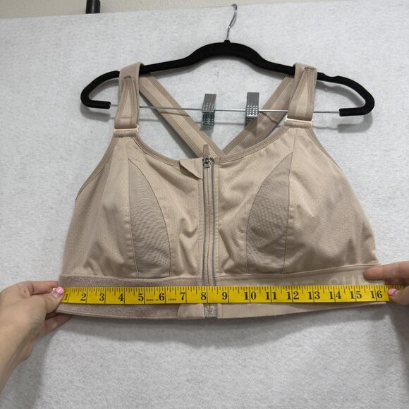 Shefit Ultimate Sports Bra Womens Large? Zip Front High Impact Adjustable Straps - Picture 7 of 9